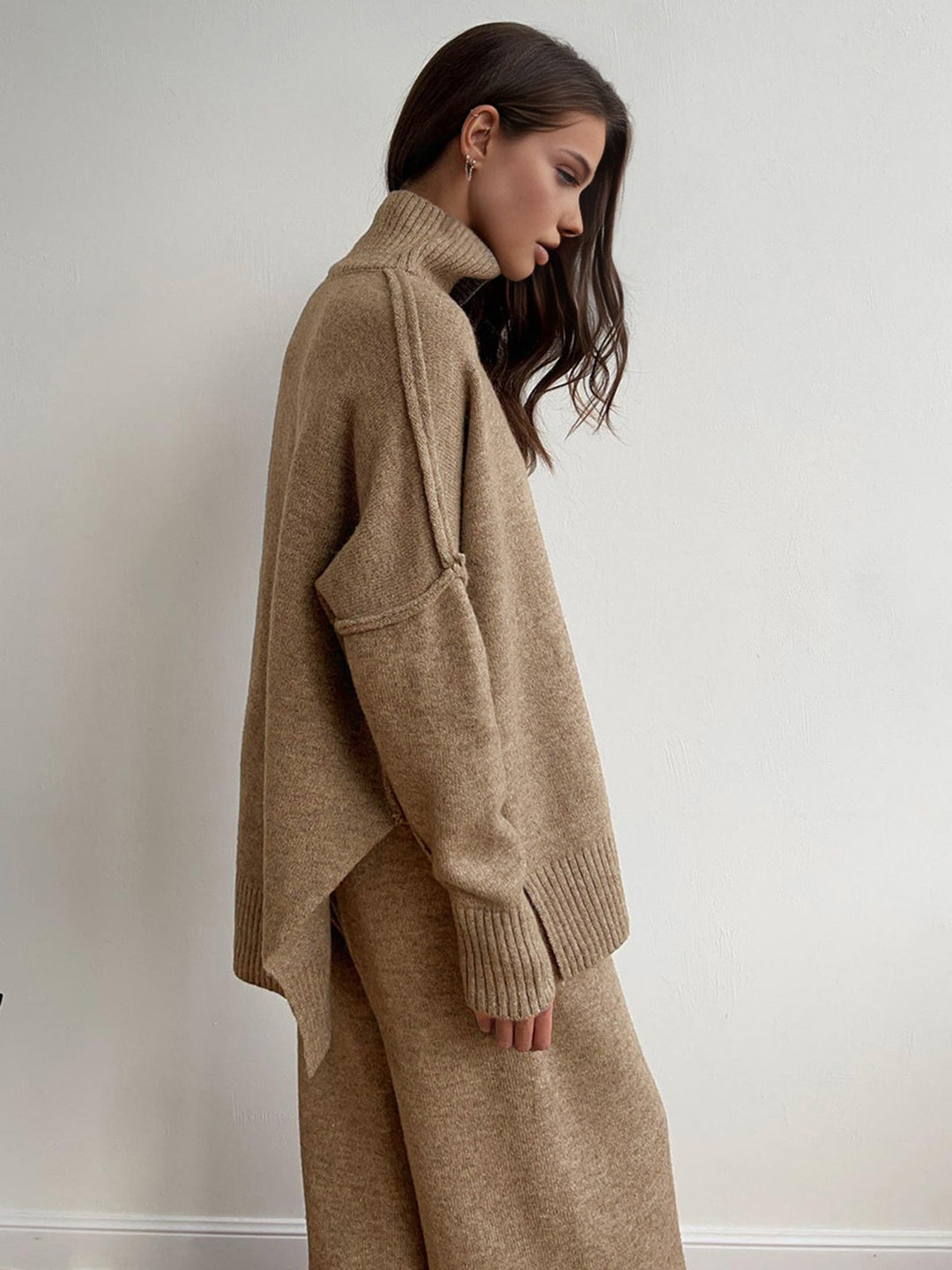 Alba Set – Knit Turtleneck