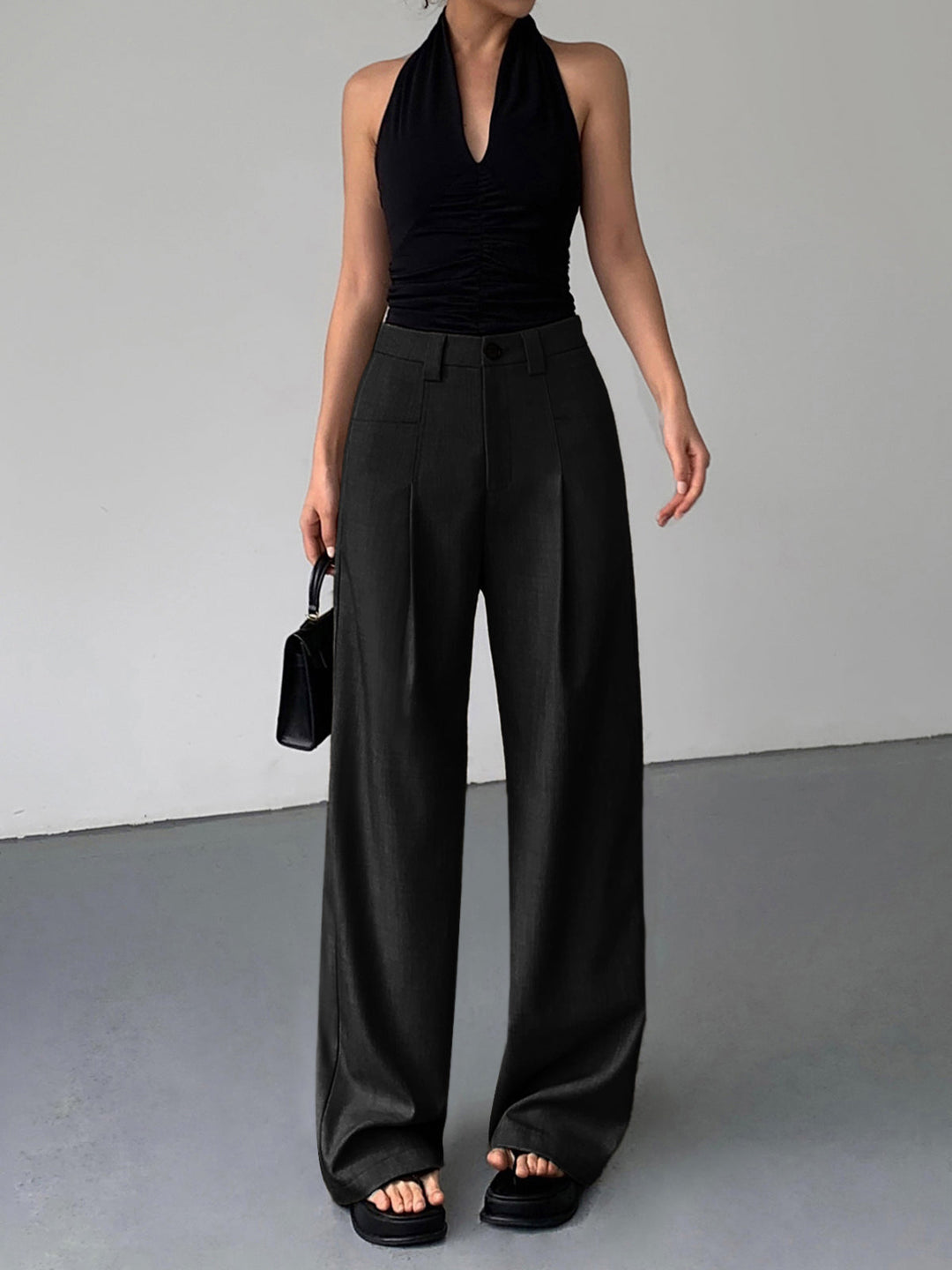 Eira Pants – Pleated Drape