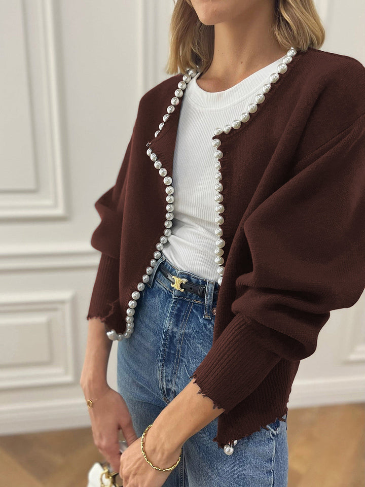 Sorelle Cardigan – Pearl Detail