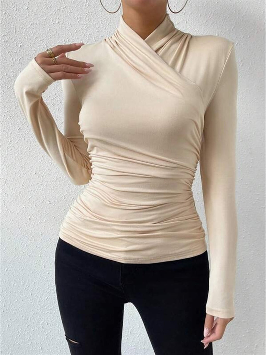 Elisabetta Top – Draped Ease