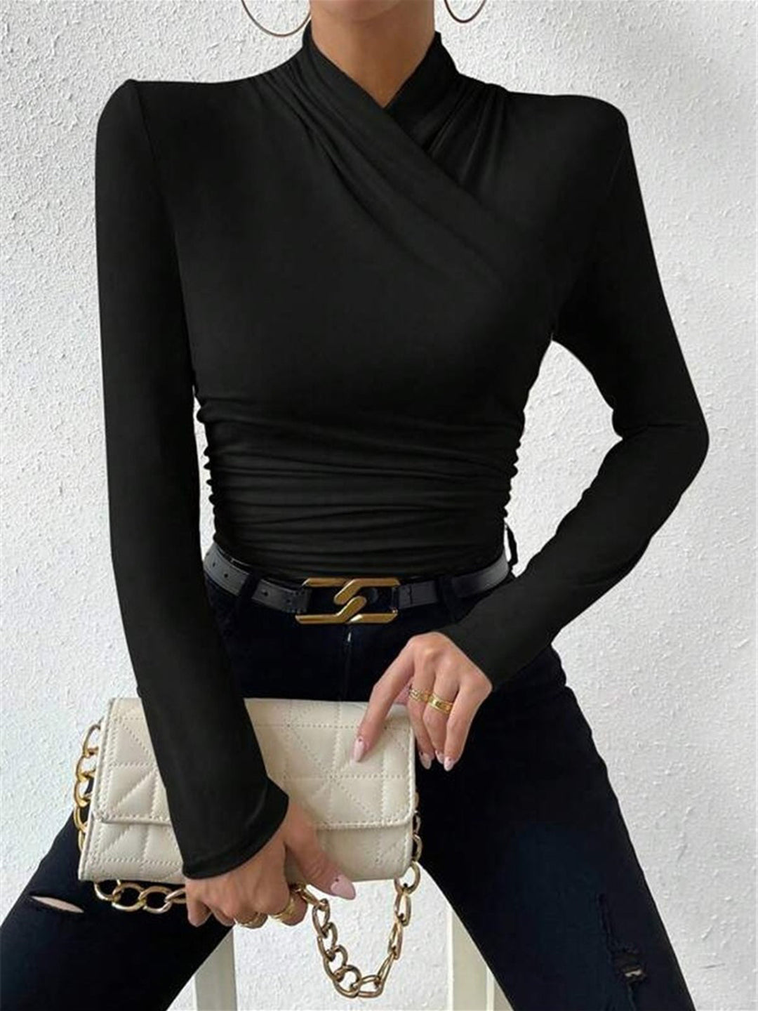 Elisabetta Top – Draped Ease