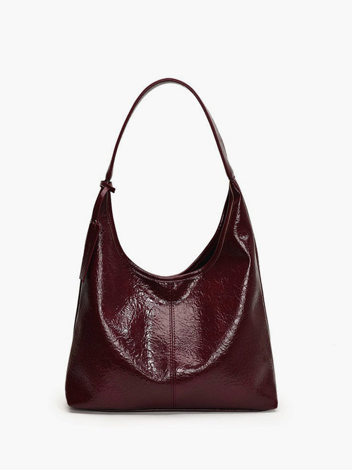 Amélie Hobo Bag – Button Clasp Detail
