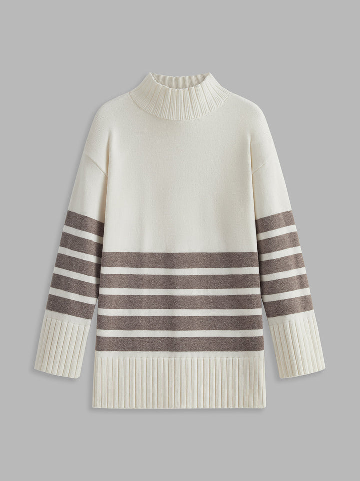 Noor Sweater – Striped Knit