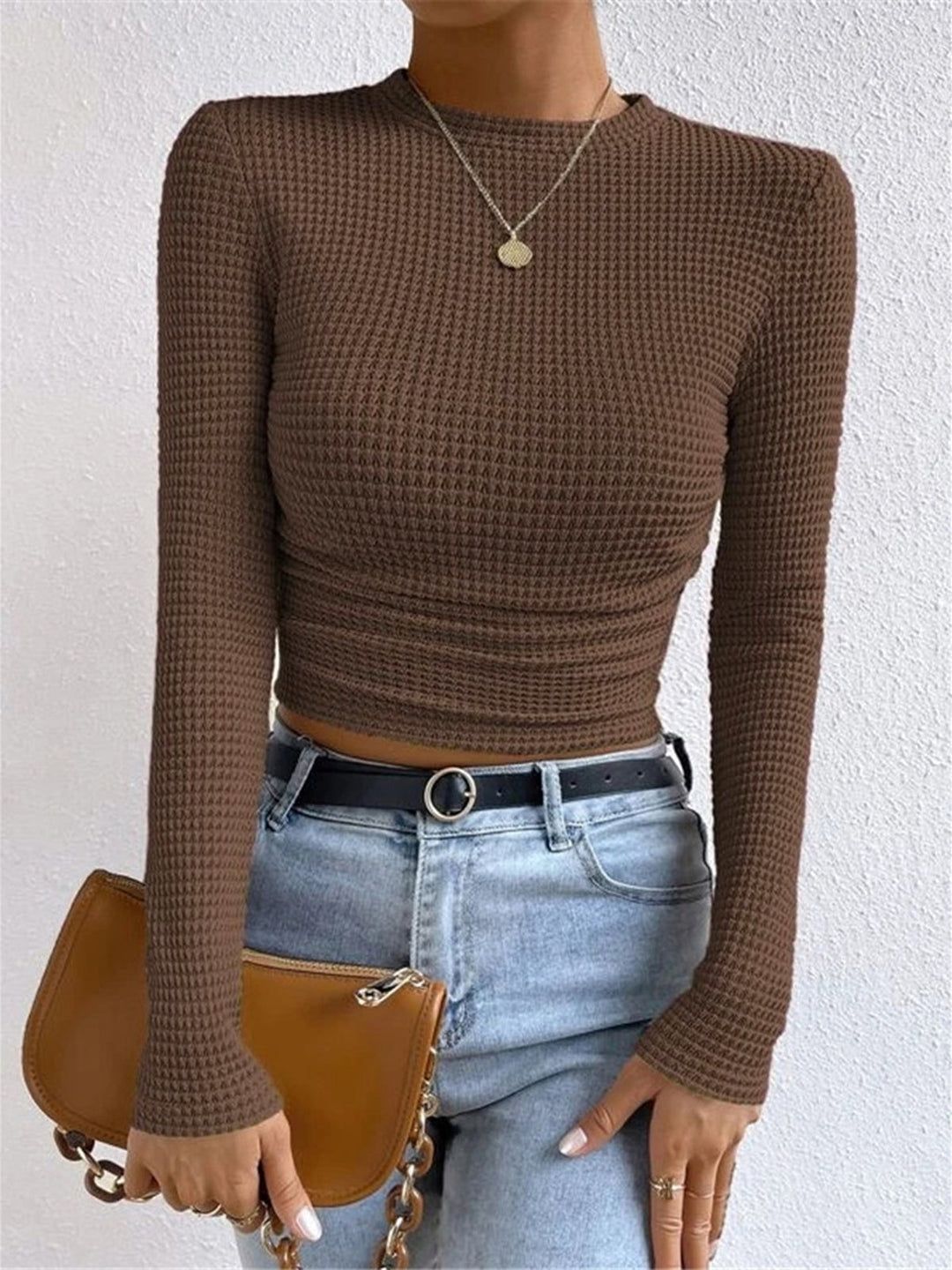 Noor Sweater – Waffle Knit
