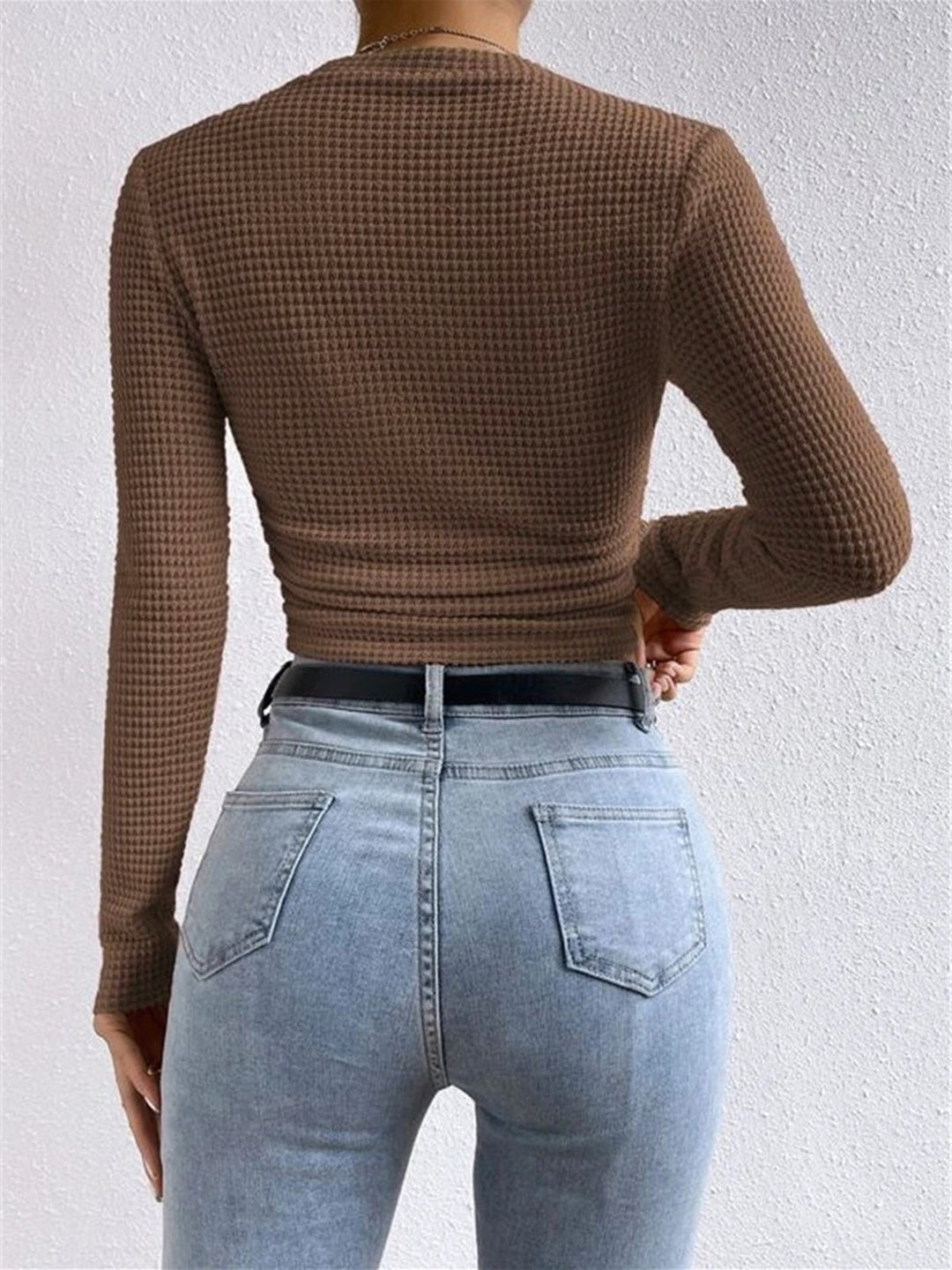 Noor Sweater – Waffle Knit