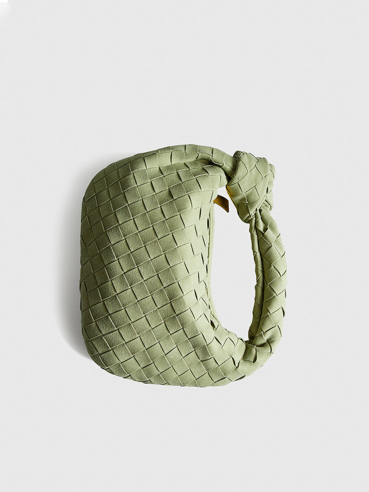 Isolde Knotted Bag – Rounded Woven Design