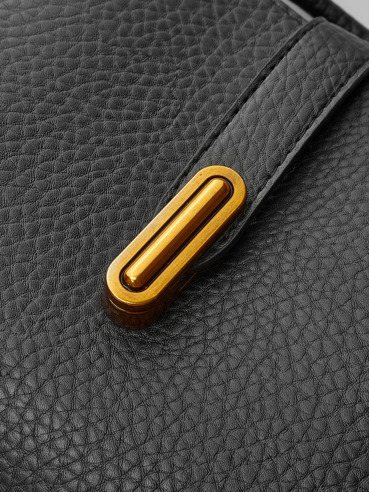 Élodie Shoulder Bag – Textured Top Handle
