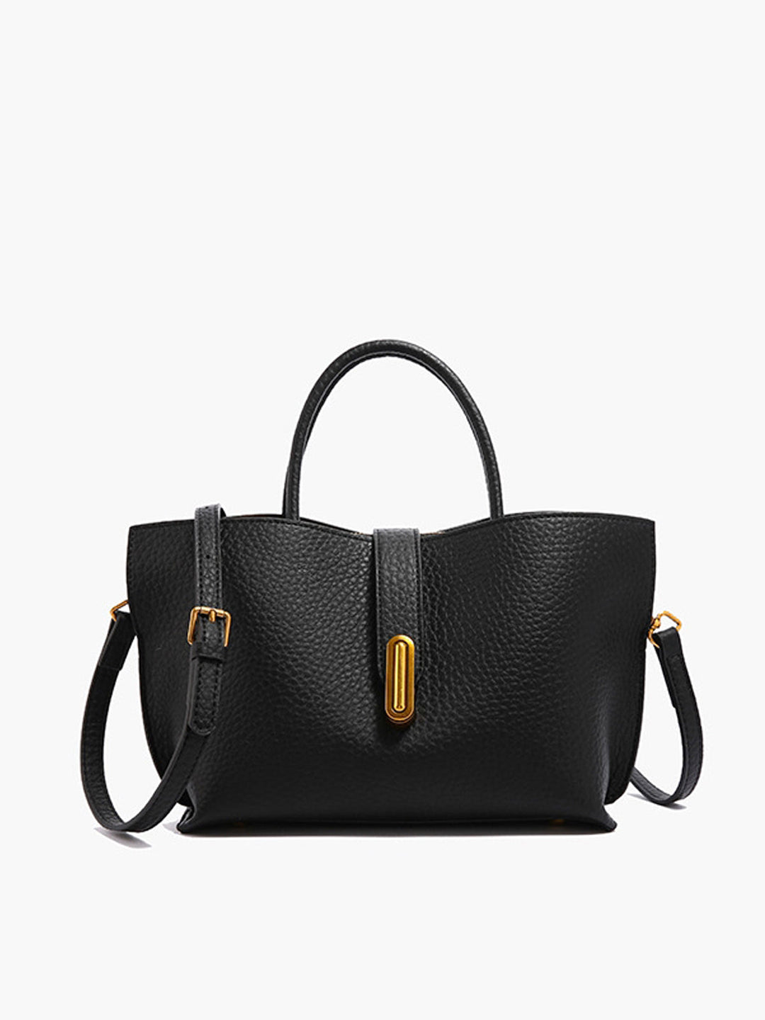 Élodie Shoulder Bag – Textured Top Handle