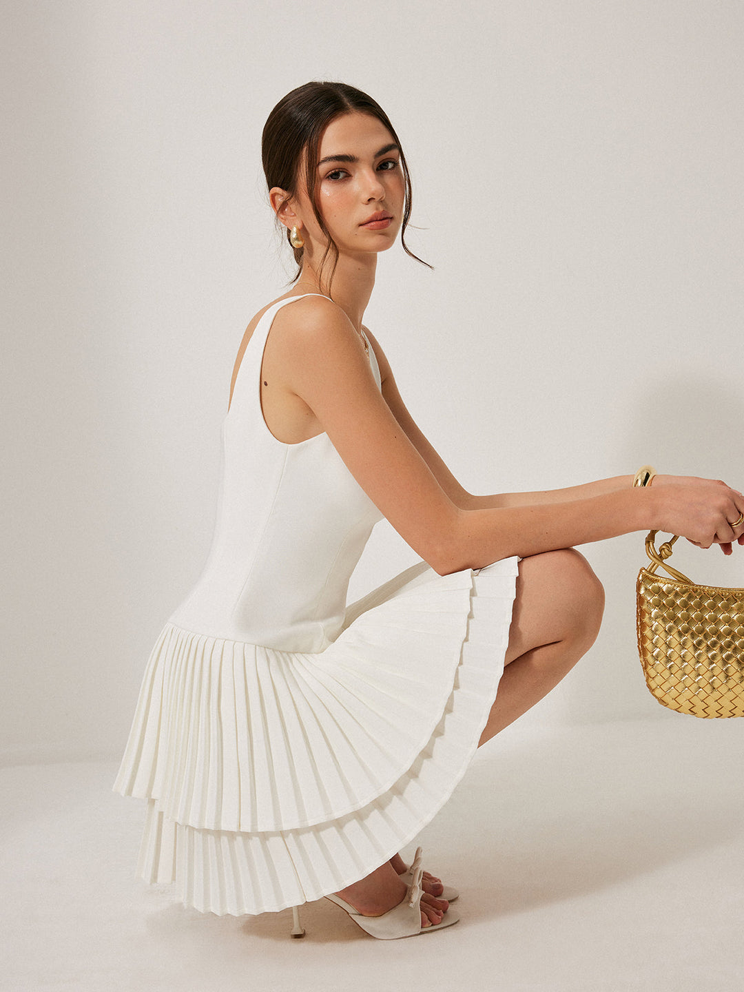 Alma Dress – Pleated