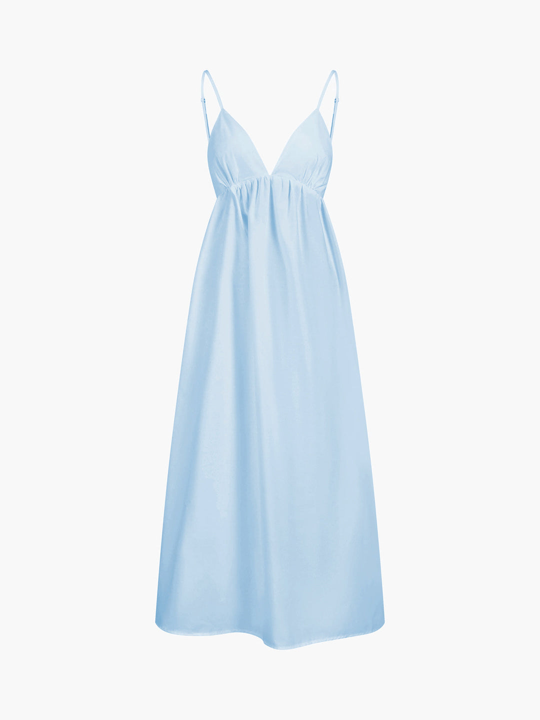 Solana Dress – Open Back Cotton