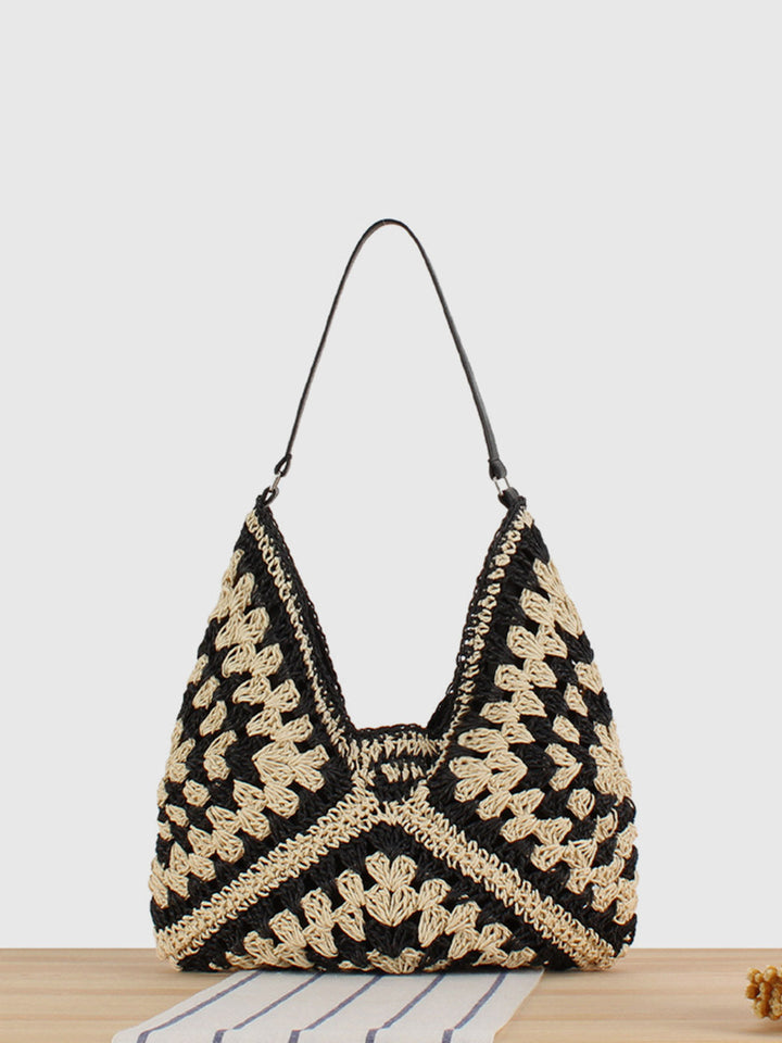 Maelle Crochet Shoulder Bag – Woven Ease