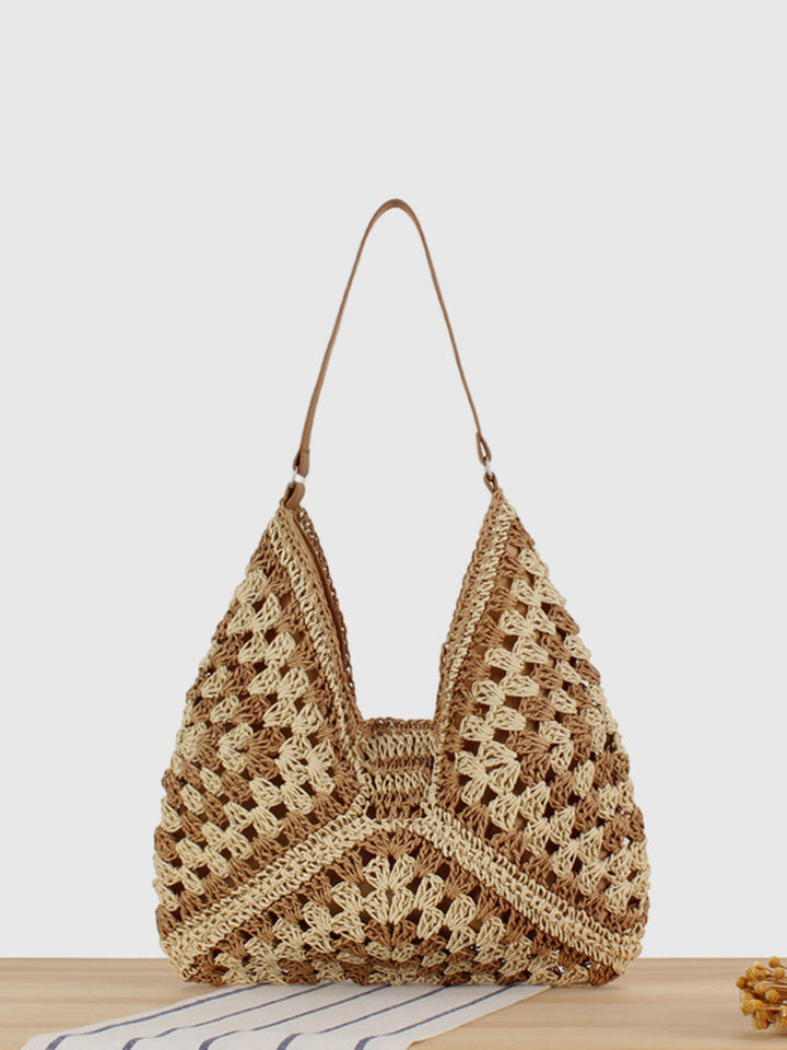Maelle Crochet Shoulder Bag – Woven Ease