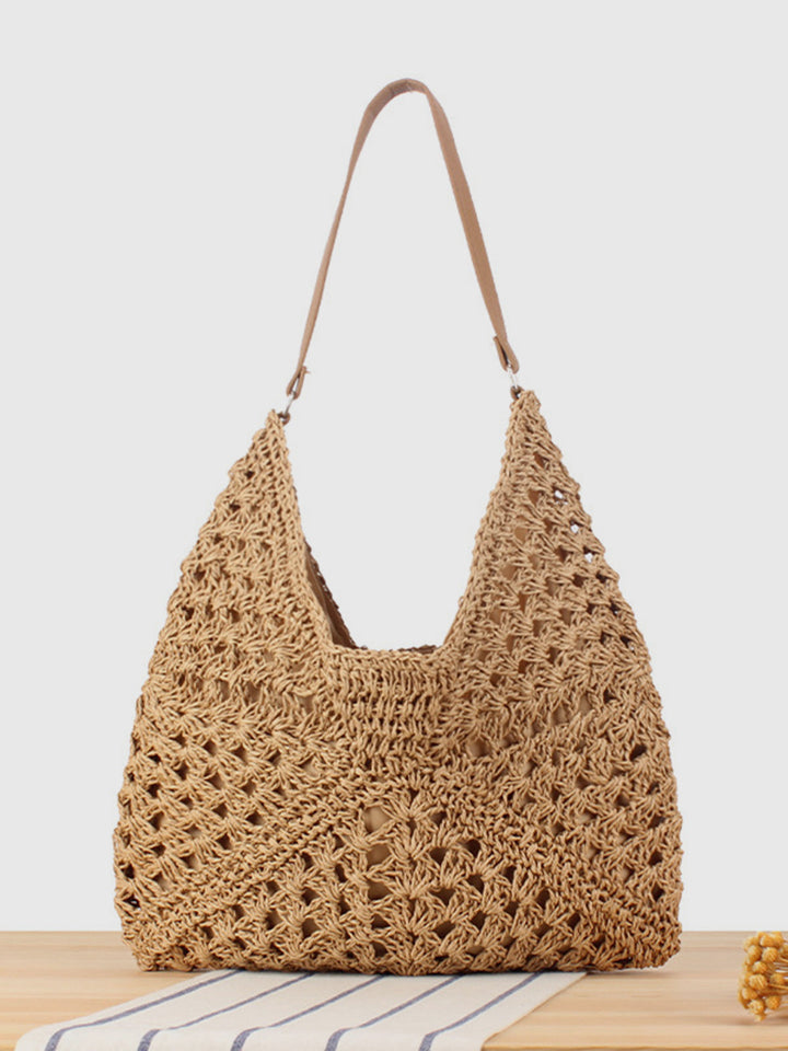 Maelle Crochet Shoulder Bag – Woven Ease