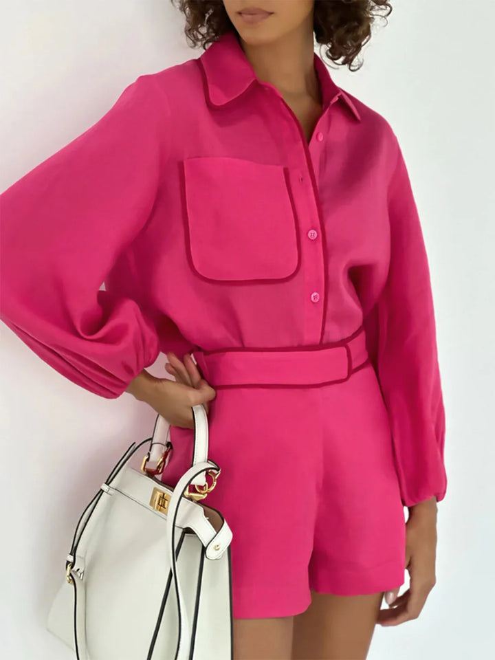 Nora Set – Linen Contrast
