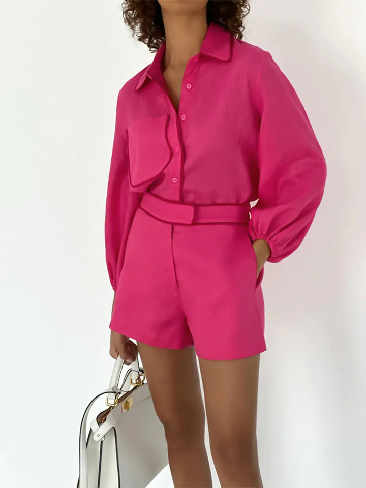 Nora Set – Linen Contrast