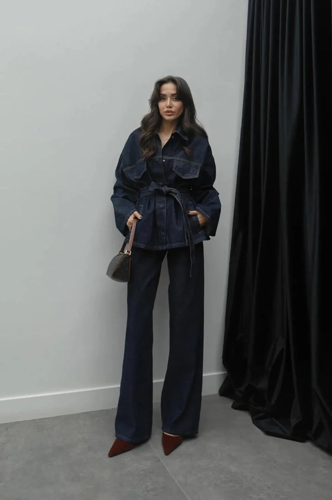Oslo Set – Faux Denim