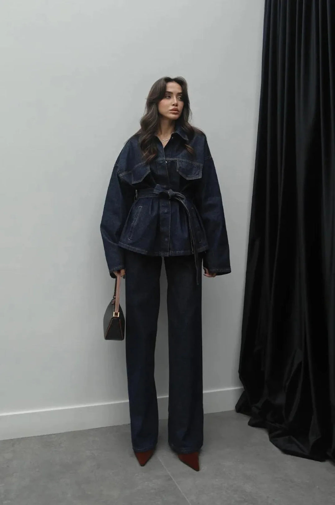 Oslo Set – Faux Denim