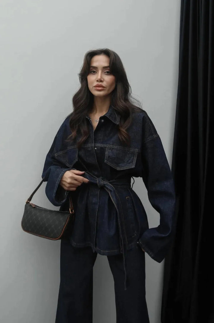 Oslo Set – Faux Denim