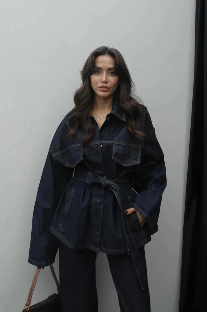 Oslo Set – Faux Denim