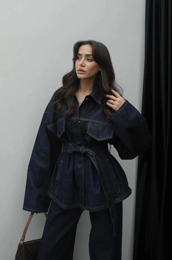 Oslo Set – Faux Denim