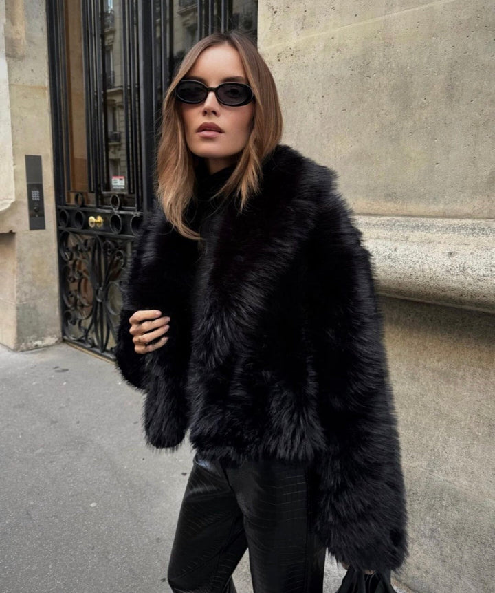 Elna Faux Fur Coat