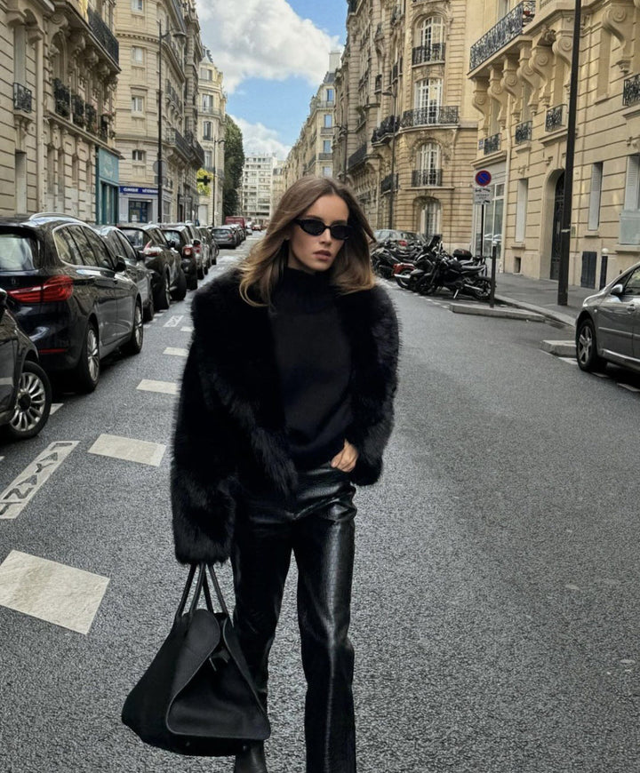 Elna Faux Fur Coat