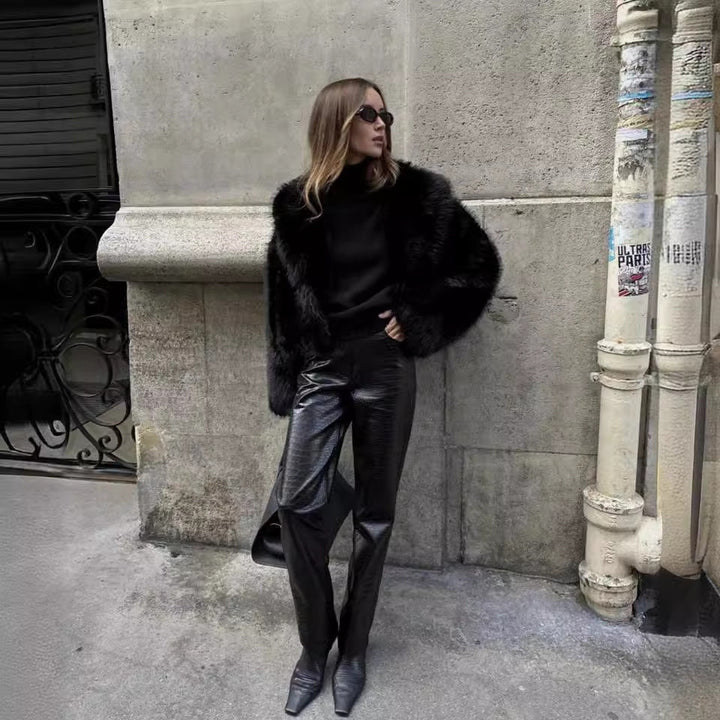 Elna Faux Fur Coat