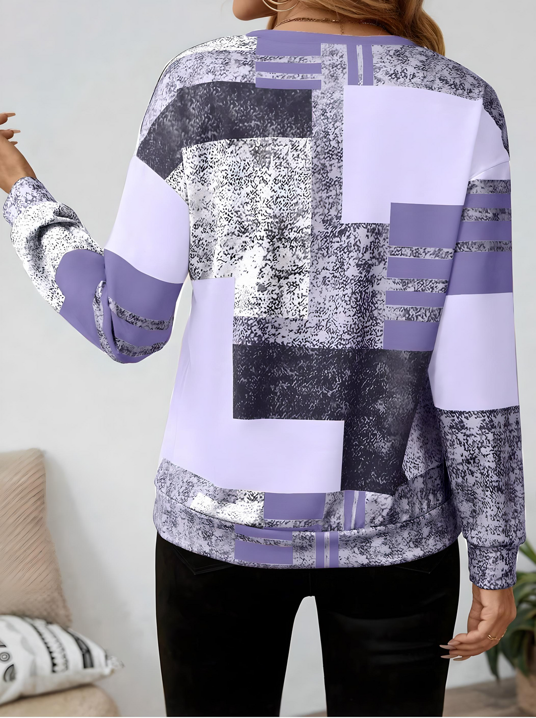 Solvi | Colourblock Half-Zip Sweatshirt