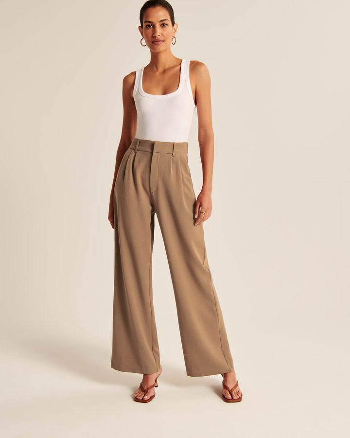Arden Pants – Wide Leg Tailored