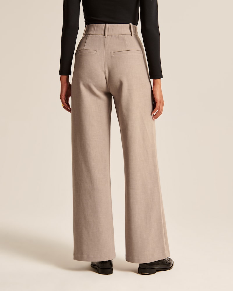 Siena Pants – Wide Leg Taupe