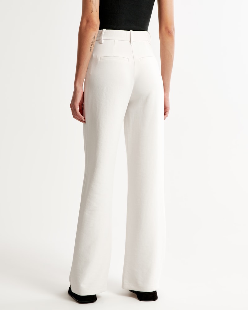 Lina Pants – Wide Leg Ivory