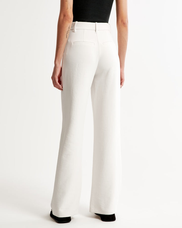Lina Pants – Wide Leg Ivory