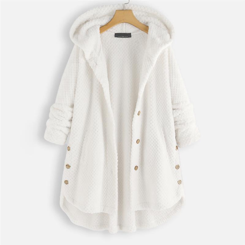Élodie | Hooded Fleece Coat