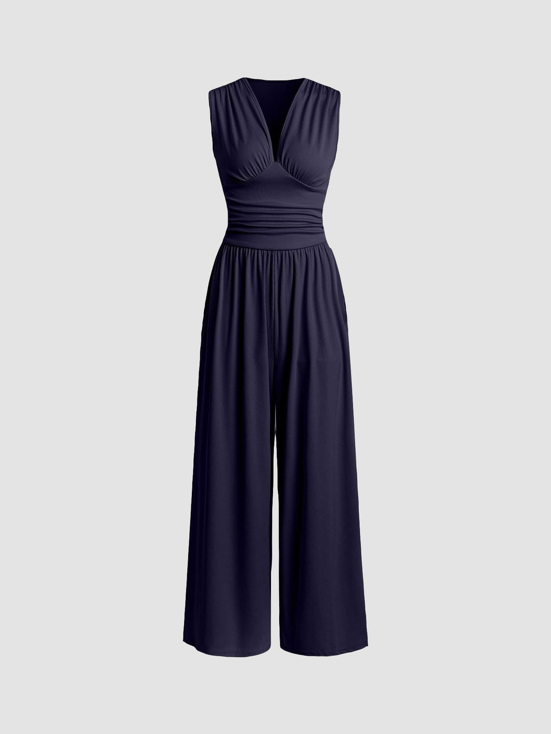 Siv | Sleeveless Wide-Leg Jumpsuit