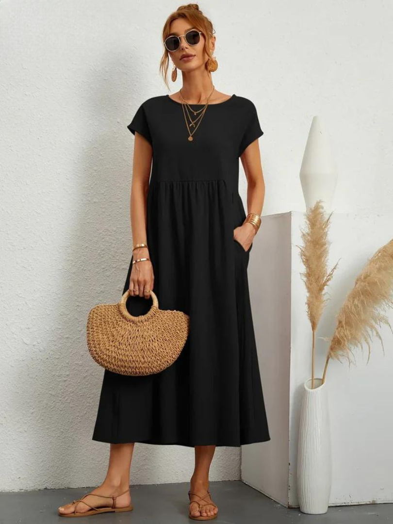 Maris | Flowing Cotton Summer Dress