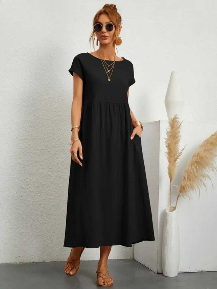 Maris | Flowing Cotton Summer Dress