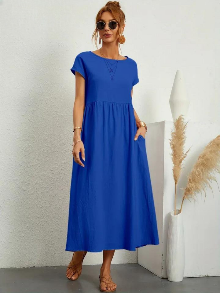 Maris | Flowing Cotton Summer Dress