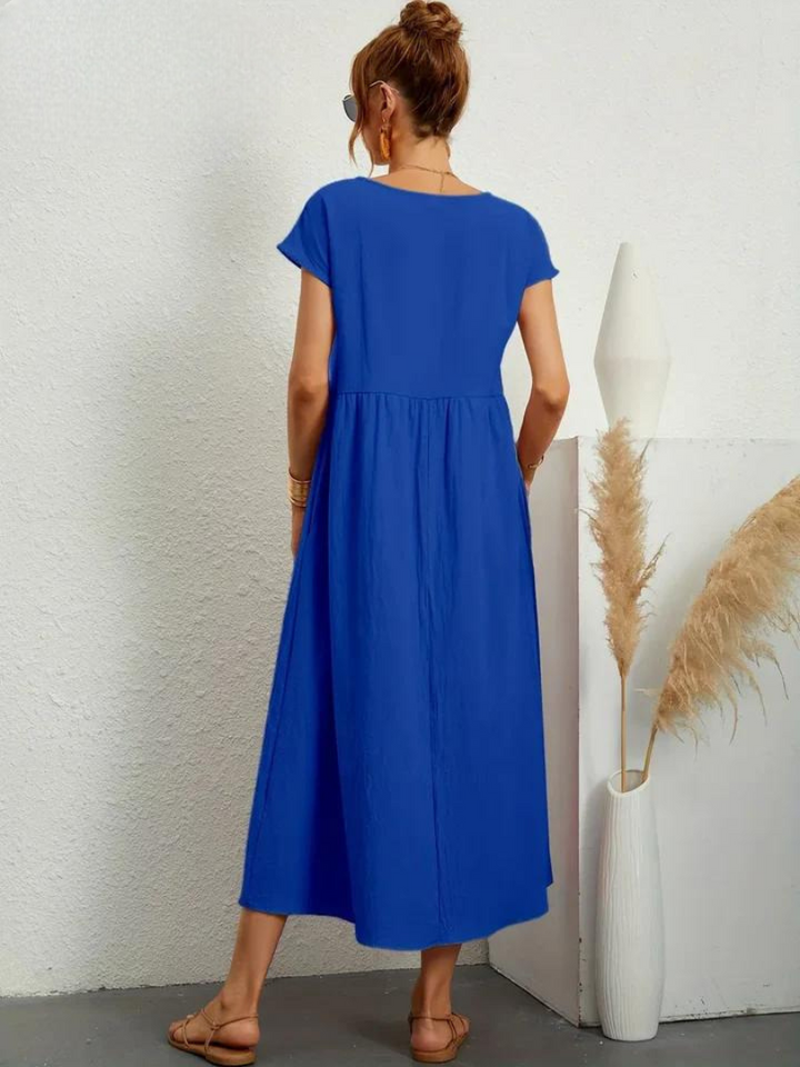 Maris | Flowing Cotton Summer Dress