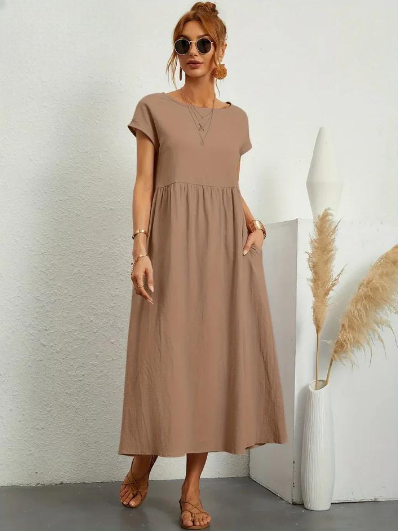 Maris | Flowing Cotton Summer Dress