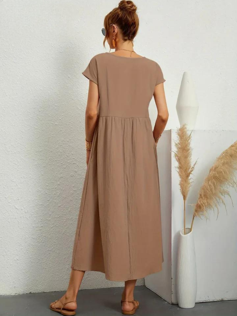 Maris | Flowing Cotton Summer Dress