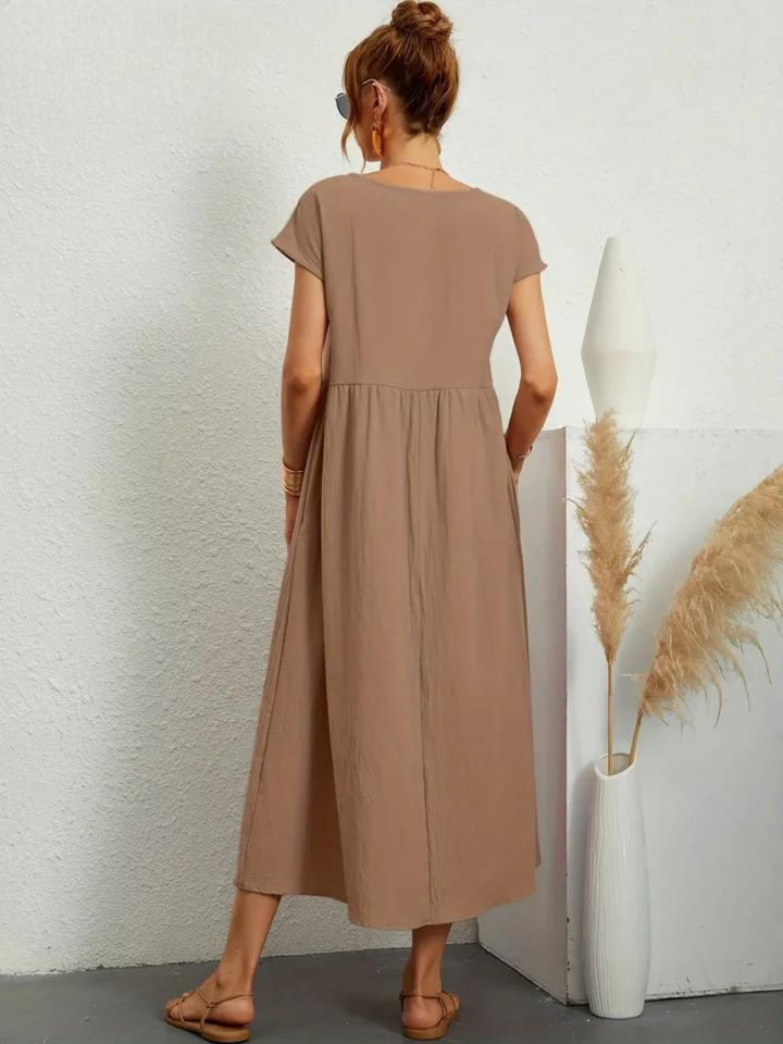 Maris | Flowing Cotton Summer Dress