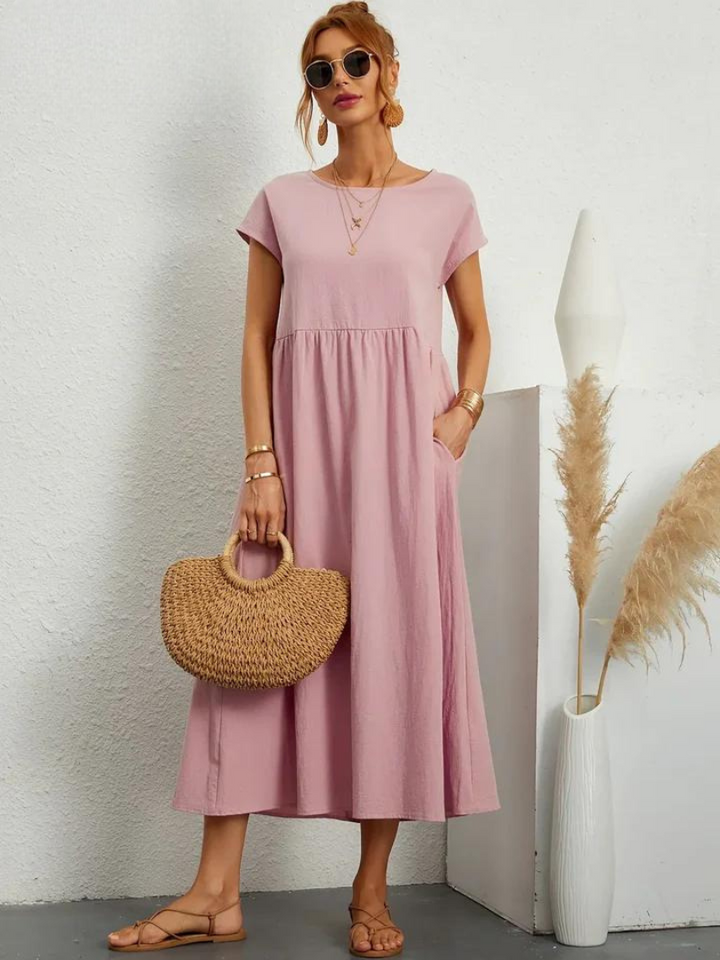 Maris | Flowing Cotton Summer Dress