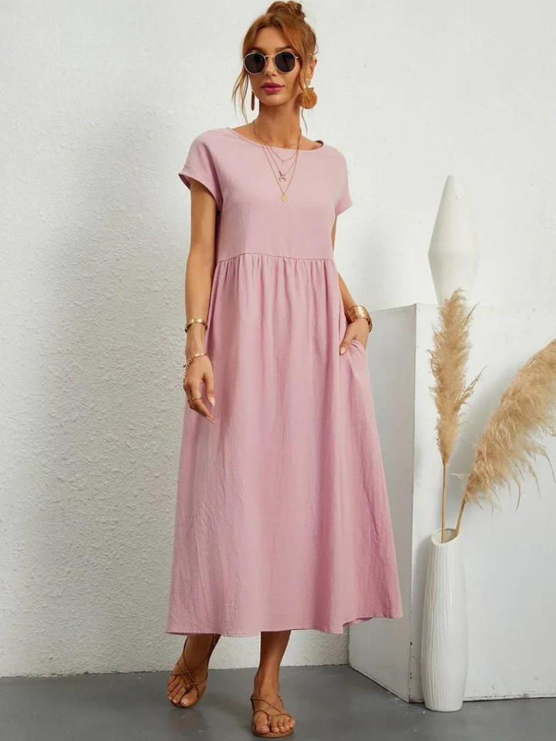 Maris | Flowing Cotton Summer Dress