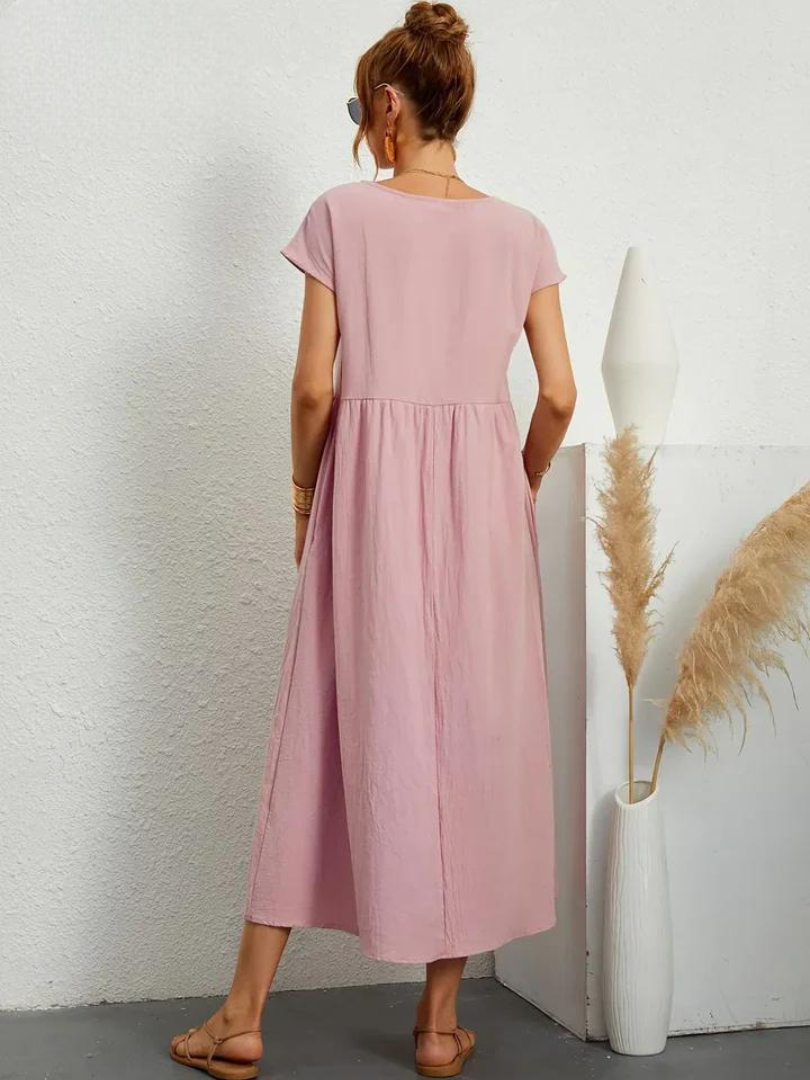Maris | Flowing Cotton Summer Dress