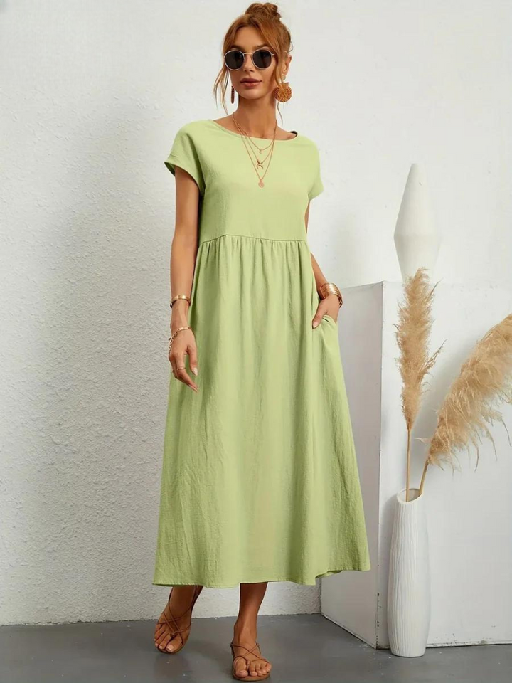 Maris | Flowing Cotton Summer Dress