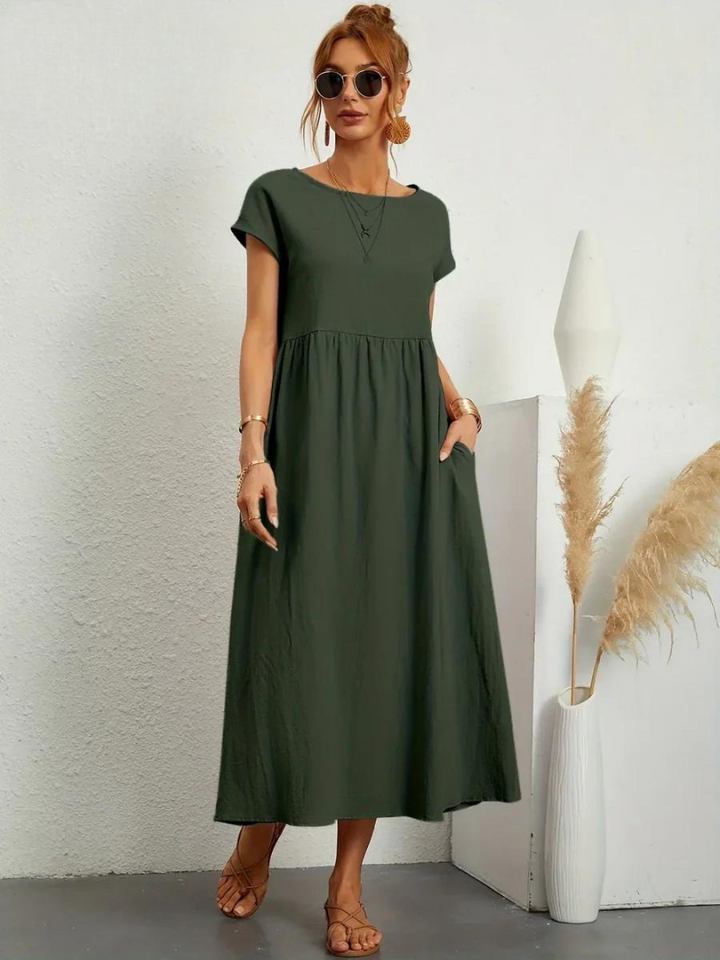 Maris | Flowing Cotton Summer Dress