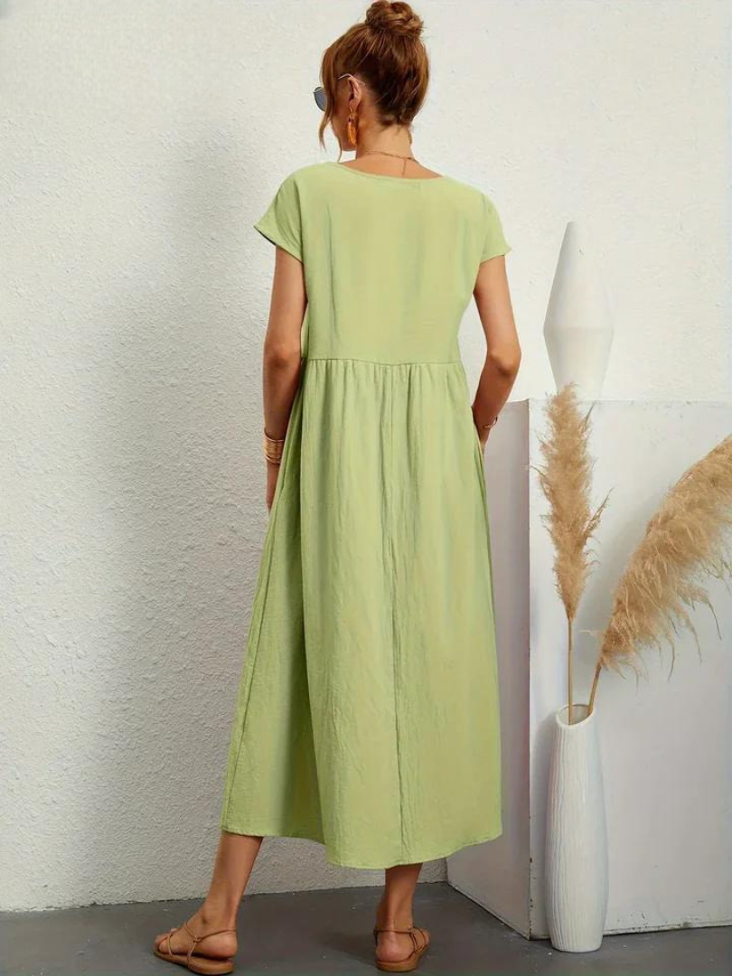 Maris | Flowing Cotton Summer Dress