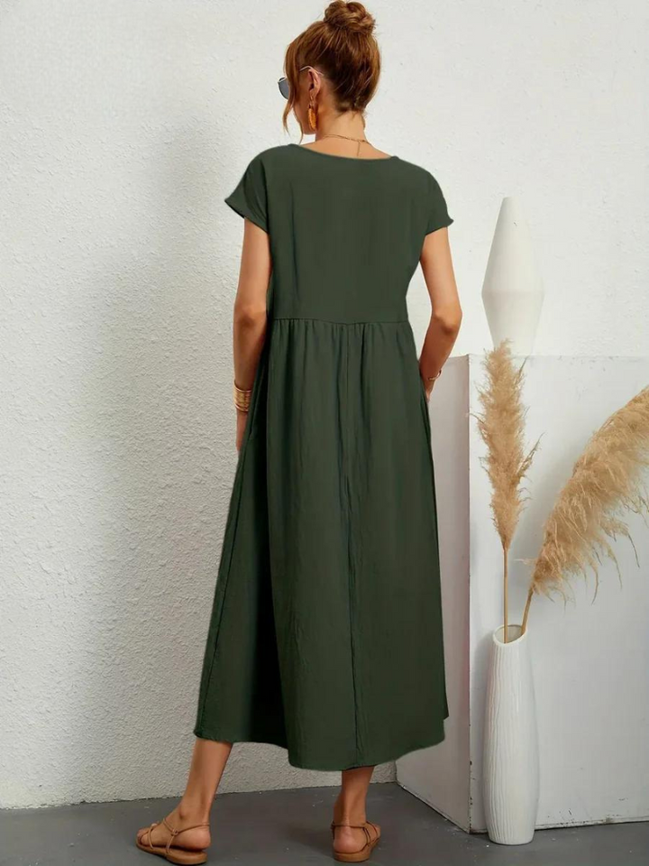 Maris | Flowing Cotton Summer Dress