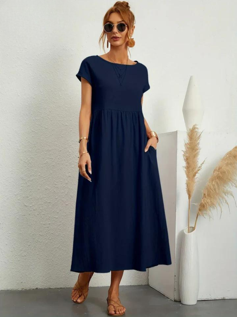 Maris | Flowing Cotton Summer Dress