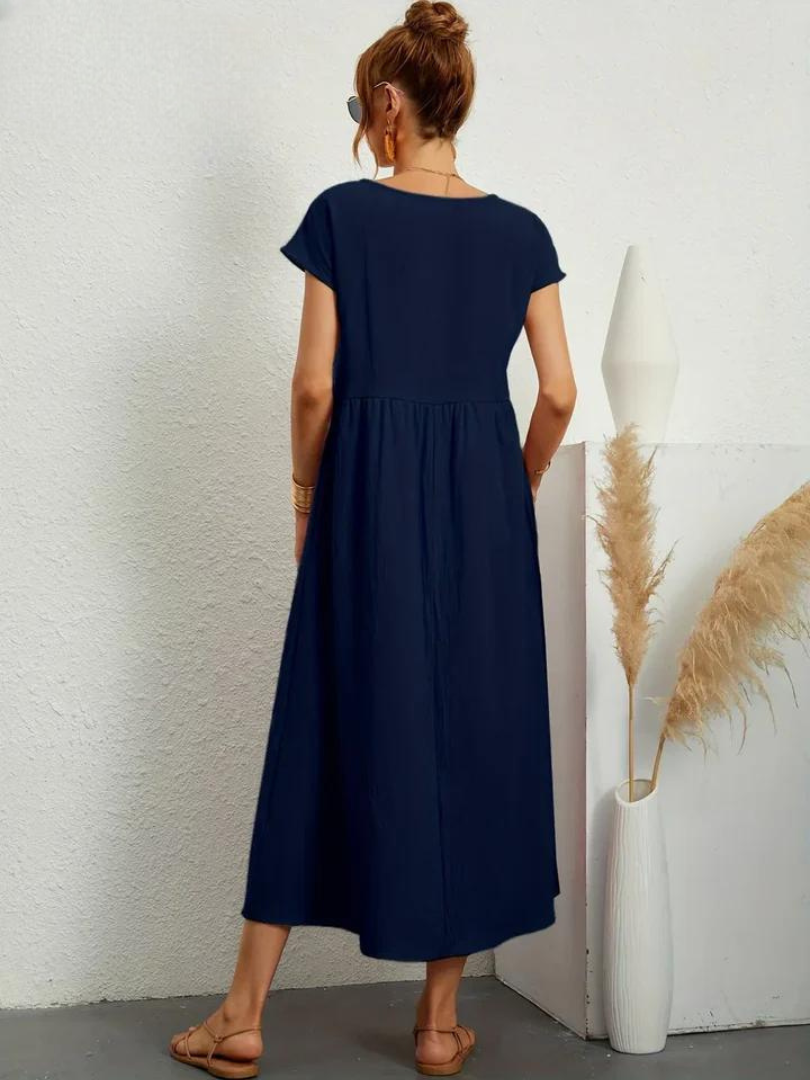 Maris | Flowing Cotton Summer Dress